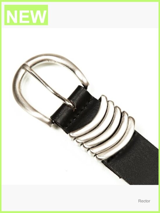 Genuine Leather Belt Set with Harness Buckle main image 4